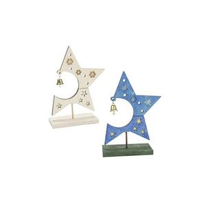 Decoratiune de pictat Stea cu clopotel imagine