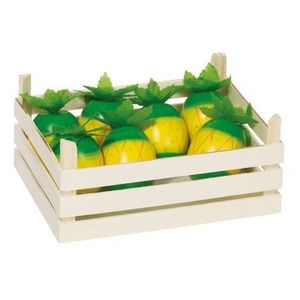 Ananas din lemn in ladita - Goki imagine