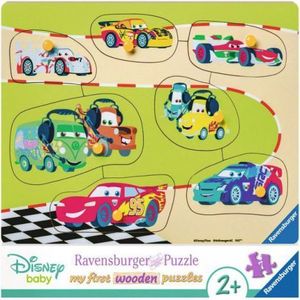 Puzzle din lemn Cars, 7 piese imagine