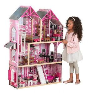 Casuta din lemn pentru papusi Bella Kidkfart 65944 imagine