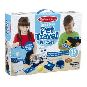 Set de joaca Animalele de companie calatoresc Melissa&Doug imagine
