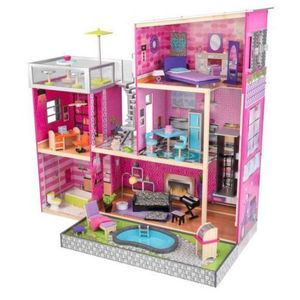 Casuta din lemn pentru papusi Uptown Kidkraft 65833 imagine