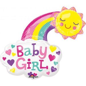Balon super shape - baby girl imagine