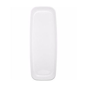 Farfurii Dreptunghiulare Plastic Albe 10 Buc imagine