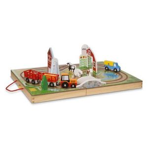 Set de joaca portabil Ferma - Melissa & Doug imagine