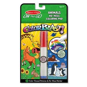 Carnet de colorat Colorat Animale - Melissa & Doug imagine