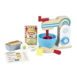 Set de joaca din lemn Mixer pentru prajituri - Melissa & Doug imagine