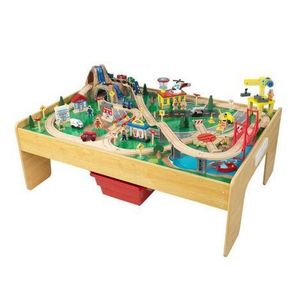 Set cu masuta de joaca Adventure Town Railway imagine