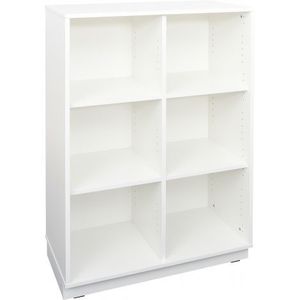 Dulap Quadro L cu 6 compartimente alb imagine