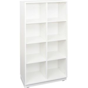 Dulap Quadro XL cu 8 compartimente alb imagine
