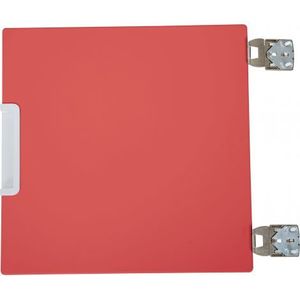 Usa mica centrala pentru dulap Quadro rosu imagine