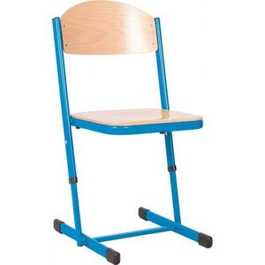 Scaun scolar ranforsat albastrul - Albastru marimea 3-4 imagine
