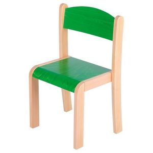 Scaun verde marime 3 imagine