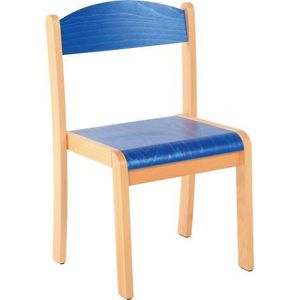 Scaun albastru marime 1 cu protectie fetru imagine