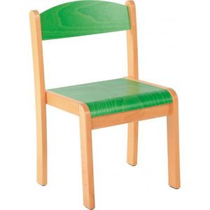 Scaun verde marime 2 cu protectie fetru imagine