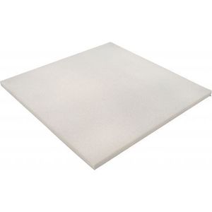 Panou patrat gri platina 50 mm pentru reducerea zgomotului in clasa imagine