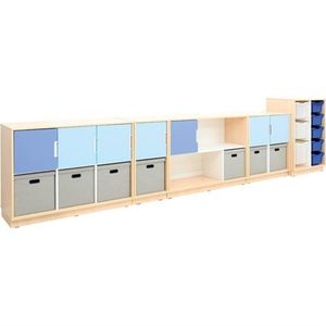 Set mobilier gradinita Quadro 108 artar cu alb imagine