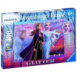 PUZZLE FROZEN II ELSA&ANNA, 100 PCS imagine
