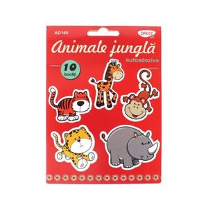 Animale jungla - spuma autoadeziva imagine