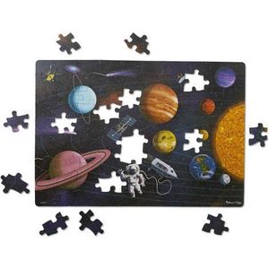 Primul meu puzzle eco din carton Spatiul - Melissa & Doug imagine