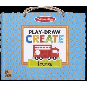 Set de Creatie Camioane - Melissa & Doug imagine
