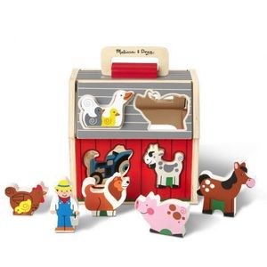 Sortator de forme Ferma animalelor - Melissa & Doug imagine