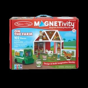 Set magnetic de joaca La Ferma - Melissa & Doug imagine
