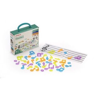 Set portativ si 96 note muzicale translucide imagine