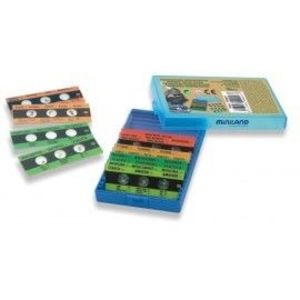 Set 15 lame cu preparate pentru microscop imagine