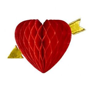 Decor inima hartie valentine imagine