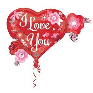 Balon super shape i love you imagine