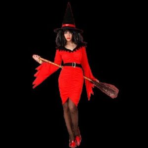 Costum 2 in 1 vrajitoare dracusor imagine