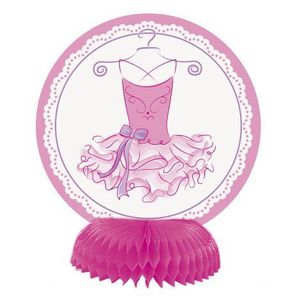 Decor central masa petrecere balerina 4 buc imagine