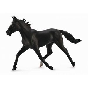 Figurina Armasar Standardbred Pacer Black Collecta imagine