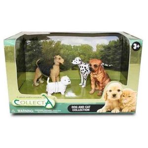 Set 4 Figurine Catei si Pisici Collecta imagine