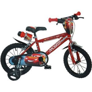 Bicicleta copii 4-6 ani, 16 inch, Cars, Dino Bikes DN416UCS imagine
