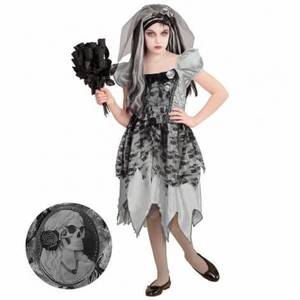 Costum fantoma mireasa fetita imagine