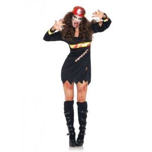 Costum zombie pompier sexy imagine