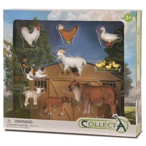 Set 9 Figurine Viata la ferma Collecta imagine