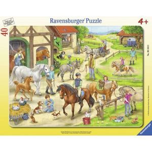 Puzzle Ferma Tip Rama, 40 Piese imagine