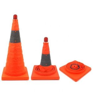 Jalon conic pliabil 30 cm Traffic imagine