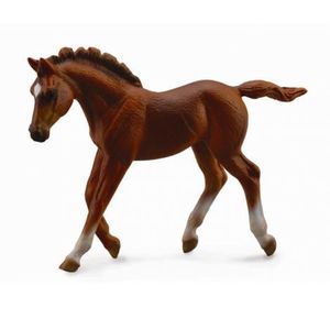 Figurina Manz Thoroughbred Chestnut M Collecta imagine