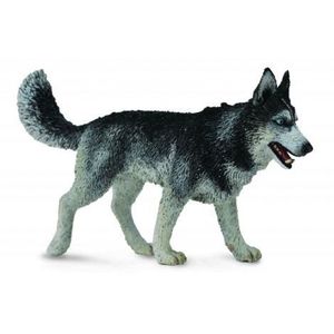 Figurina Caine Husky Siberian L Collecta imagine