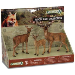 Set 3 figurine Animale din padure - Collecta imagine