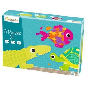 3 xl puzzles, scaled creatures imagine