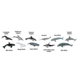 Mini Figurina - Balene si delfini – Safari imagine