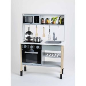 Klein bucatarie de jucarie miele, lemn (mdf), alb, midi imagine