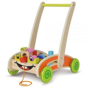 Carucior Eichhorn Activity Walker cu 35 cuburi imagine