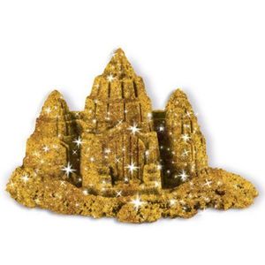 Nisip Kinetic Metale Si Minerale Stralucitoare Auriu imagine