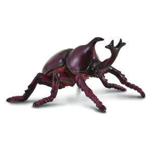 Figurina Gandacul Rinocer pictata manual M Collecta imagine